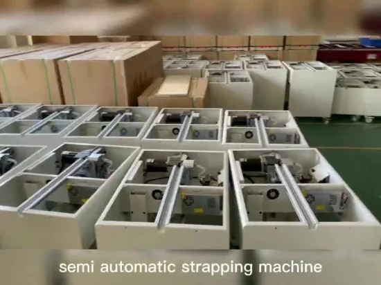 Machine de cerclage semi-automatique de bonne qualité, Machine d'emballage pour carton